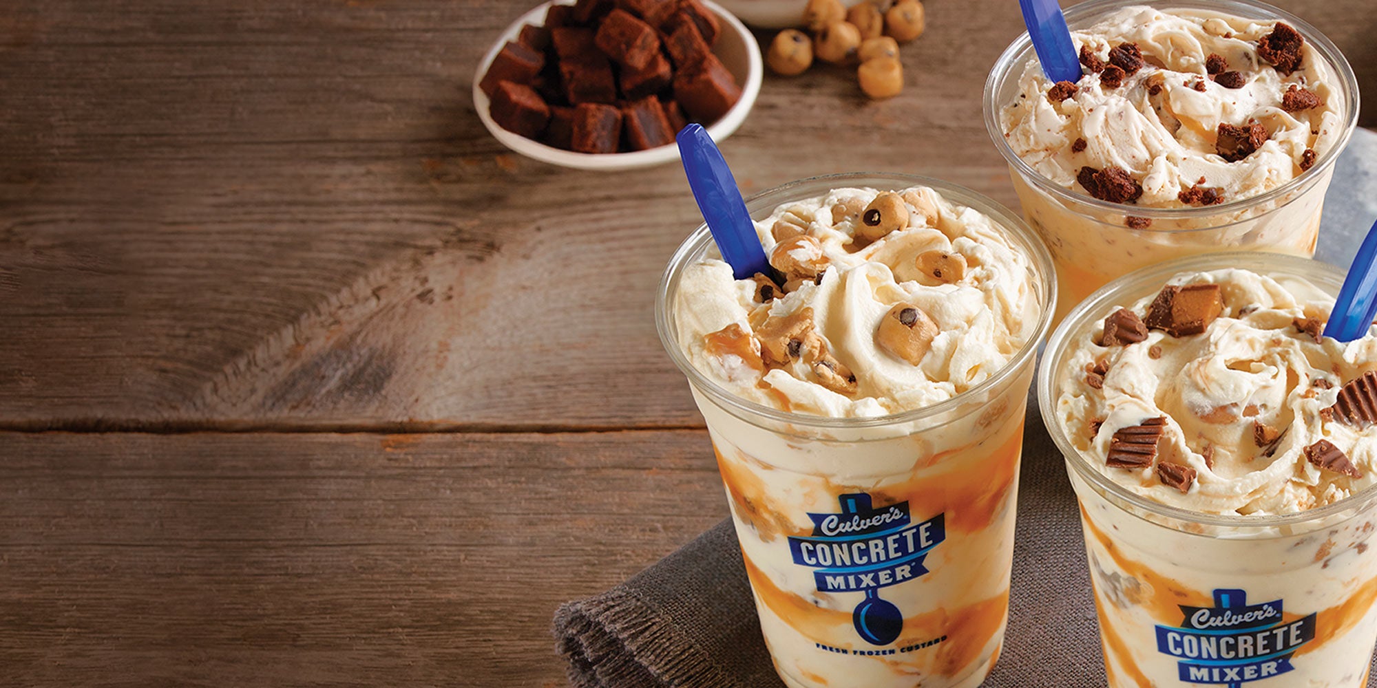 Salted Caramel Concrete Mixers