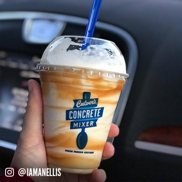 Salted Caramel Concrete Mixer