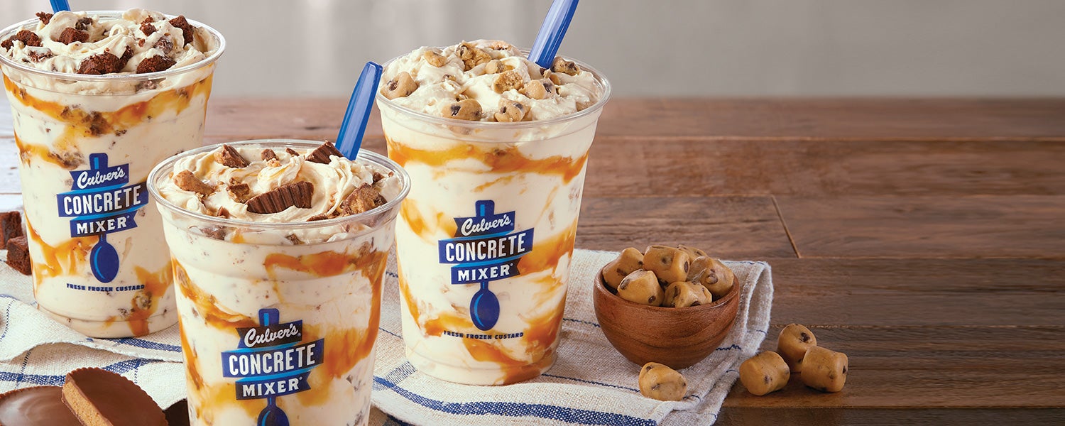 Salted Caramel Concrete Mixers