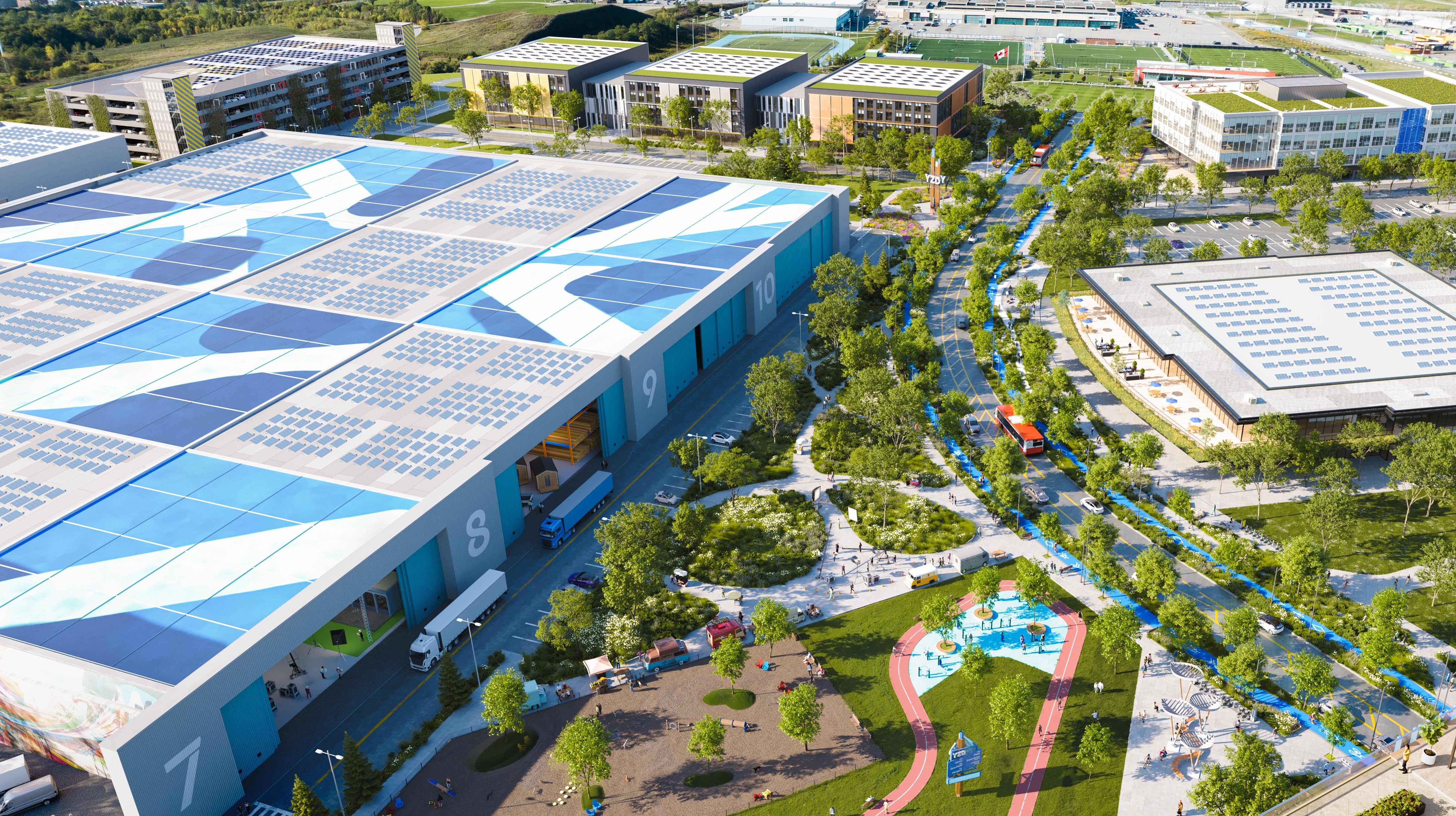 Completed enabling works at YZD’s Hangar District sets stage for next phase of city building