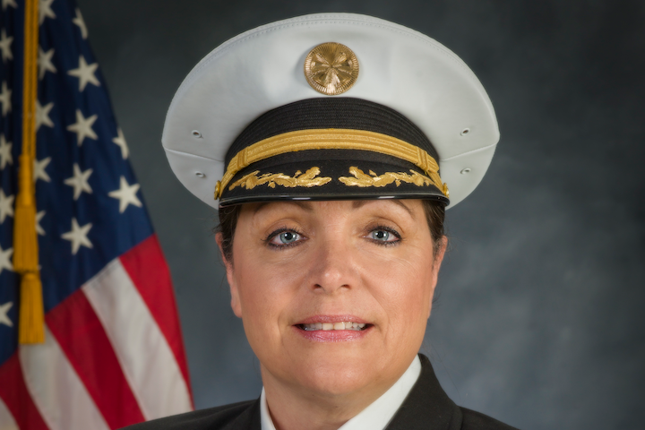 Los Angeles Deputy Fire Chief Eleni Pappas EMER graduate CSULB