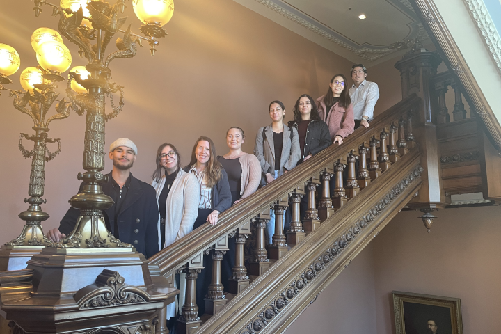 CSULB students in Sacramento