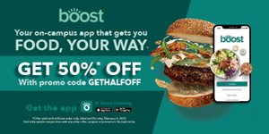 boost 50% off
