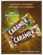 NEW salted caramel caramilk