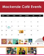 Mackenzie Cafe Events Calendar