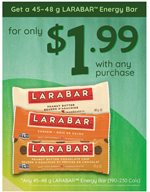 Larabars with any purchase