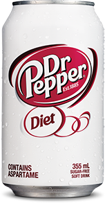 Diet Dr Pepper 355mL Can