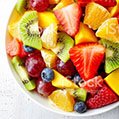 a bowl of fruits icon