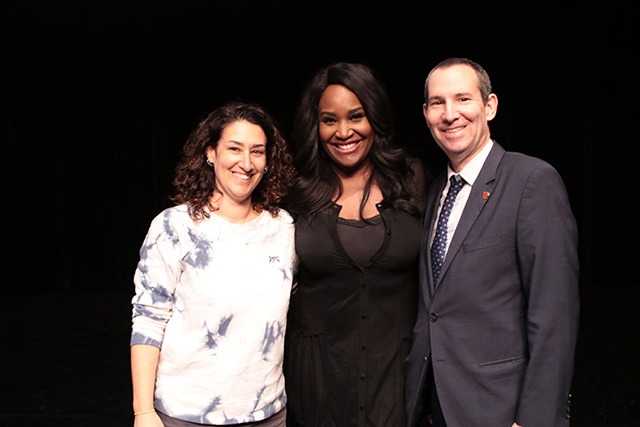 Alyssa, Mike Cohen and Catherine Verdon-Diamond