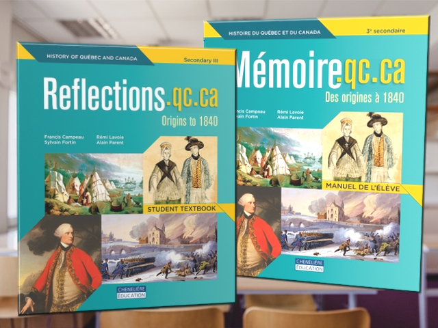 Quebec Secondary 3 History Textbooks