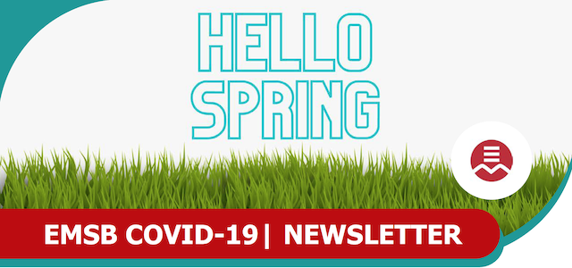 hello spring - parents newsletter cover