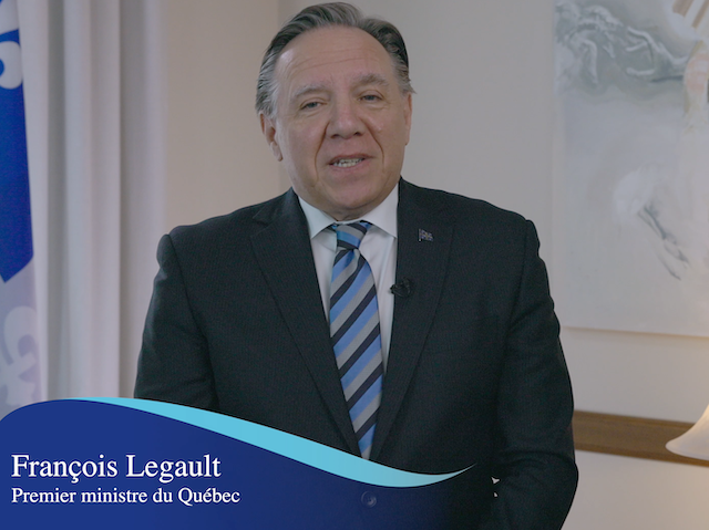 François Legault, Premier of Quebec