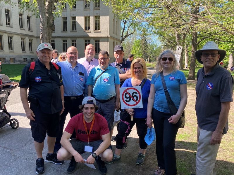 EMSB group on the walk