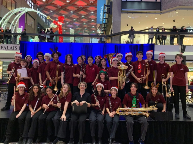 Face students perform at complex desjardins