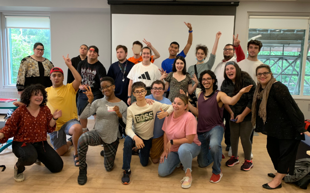 Photo caption: The Summer 2023 cohort of L’Annexe’s accès:succès students gather for a photo. Photo courtesy of Agence Ometz 