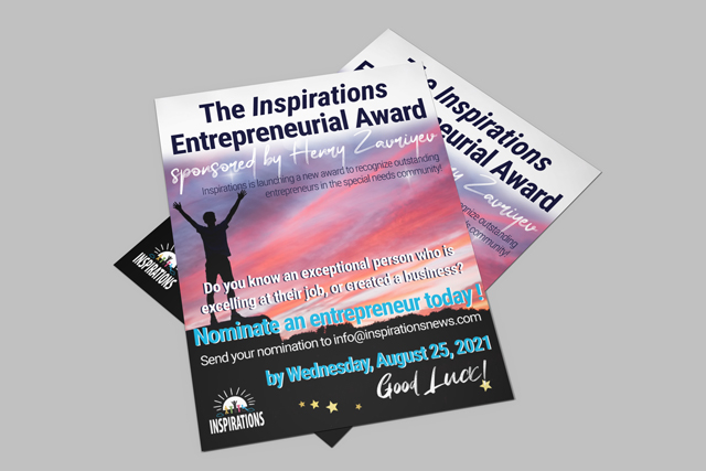 The Inspirations Entrepreneur Award sponsored by Henry Zavriyev