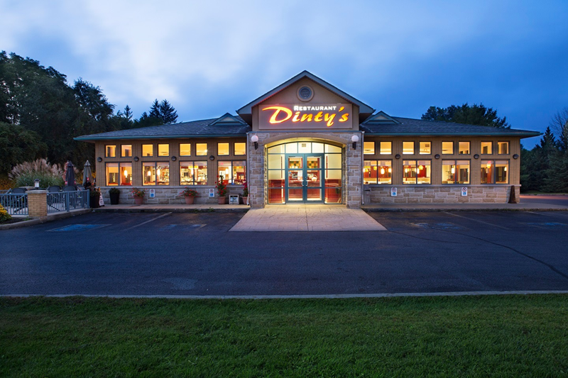 The iconic Dinty’s Restaurant in Aylmer