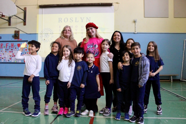 Samara at Roslyn Elementary School in Westmount.