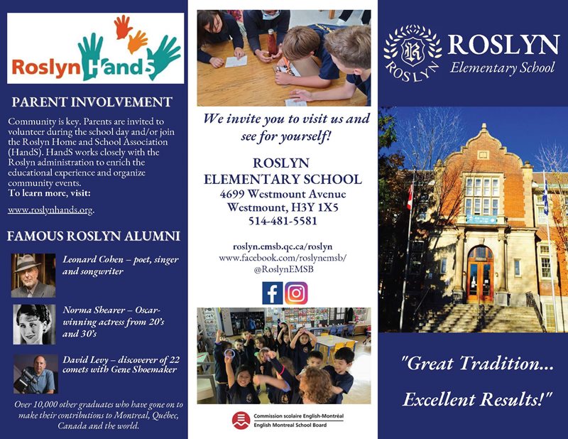 Roslyn Open House Card