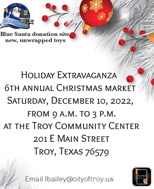 6th Annual Holiday Extravaganza Market - Troy Community Center