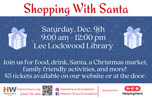 Breakfast with Santa - Lee Lockwood Library and Museum