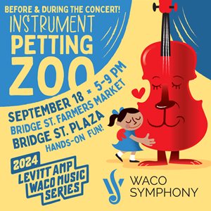 Waco Symphony Orchestra Instrument Petting Zoo 