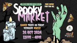 Spooky Market at Temple Mall