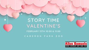 Story Time: Valentine's - Cameron Park Zoo