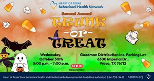 Trunk or Treat - Heart of Texas Behavioral Health Network