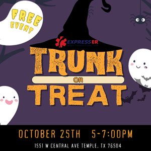 Trunk-or-Treat - Express Emergency Room-Temple