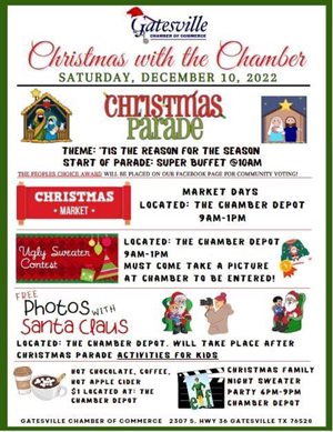 Gatesville Christmas with the Chamber
