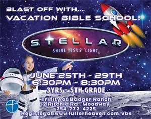 Trinity at Badger Ranch Vacation Bible School - Stellar
