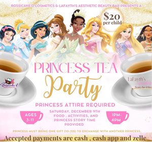 Princess Tea Party - Killeen Arts and Activities Center