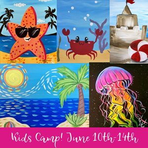 Kids Camp - Painting with a Twist - Waco