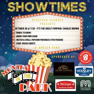 Movie in the Park:  It's the Great Pumpkin, Charlie Brown!