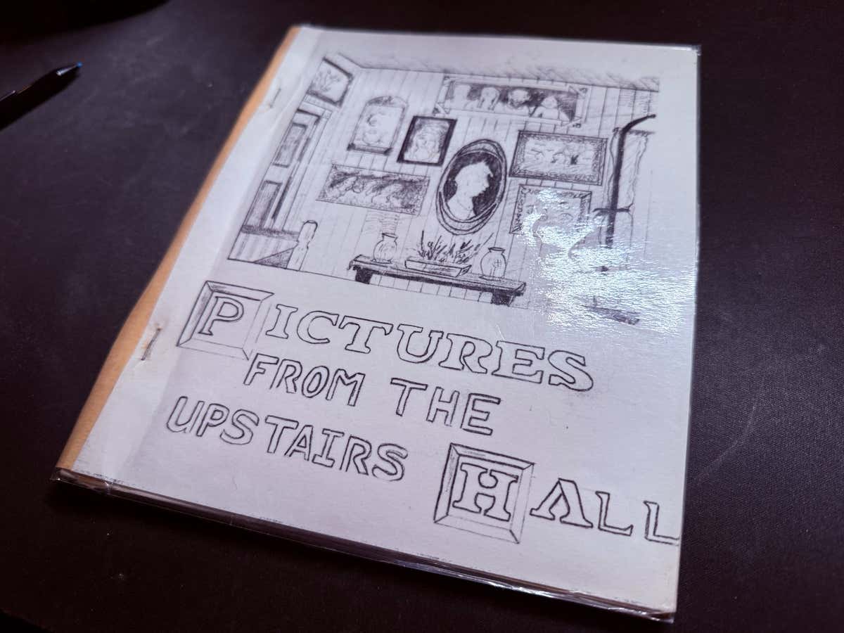 Pictures from the Upstairs Hall - a book of short stories by my dad