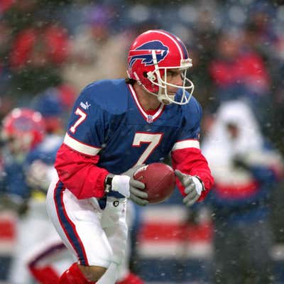Doug Flutie in Bills blue