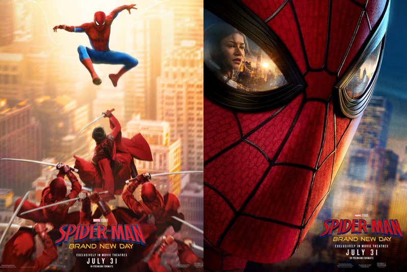 Spider-Man: Brand New Day theatrical posters