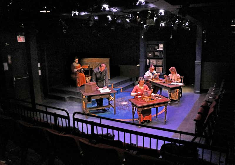 Silent Sky on the Firehall Theatre stage, 2019