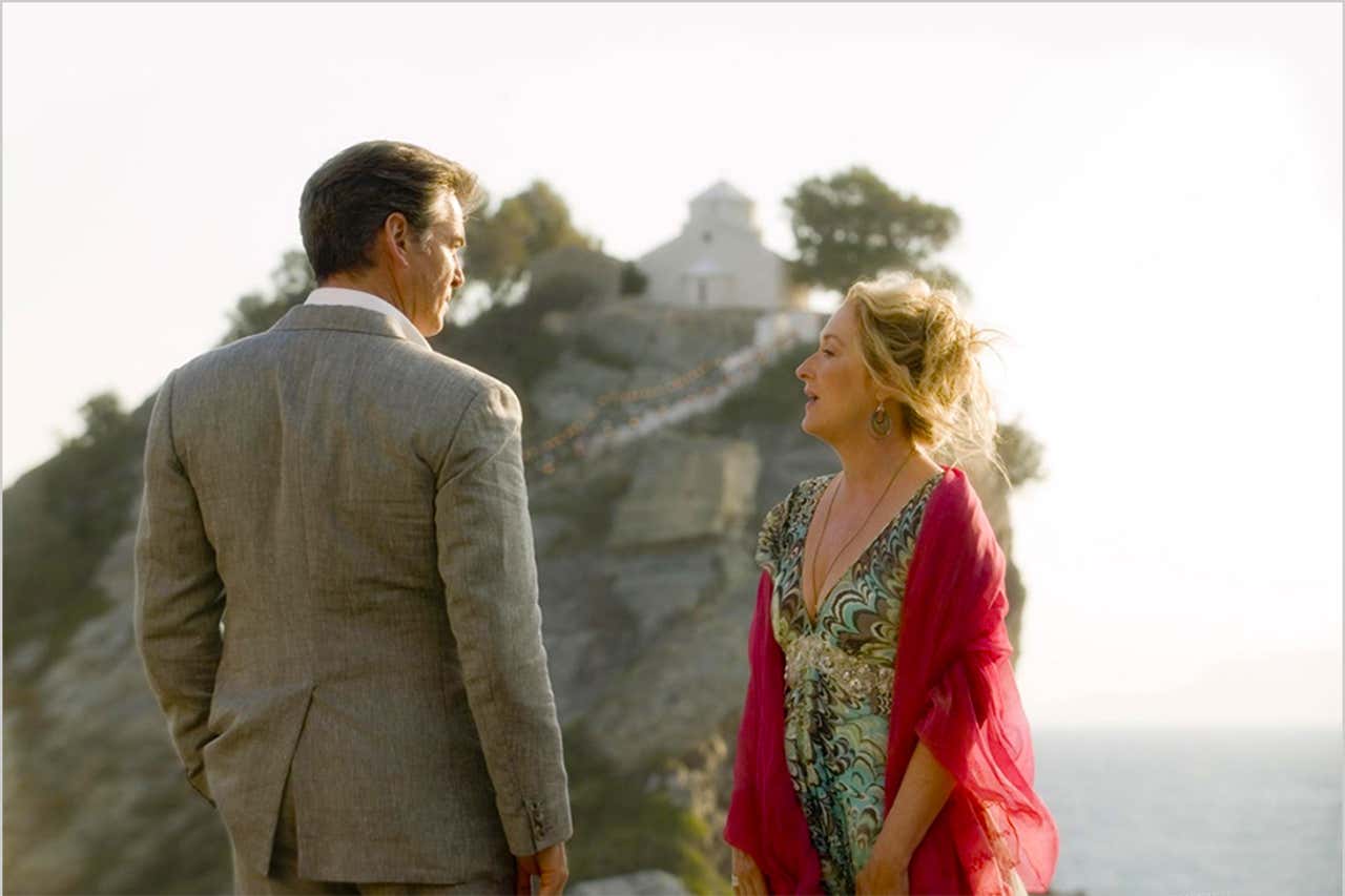 A romantic moment on a Greek island - the escapism we all need