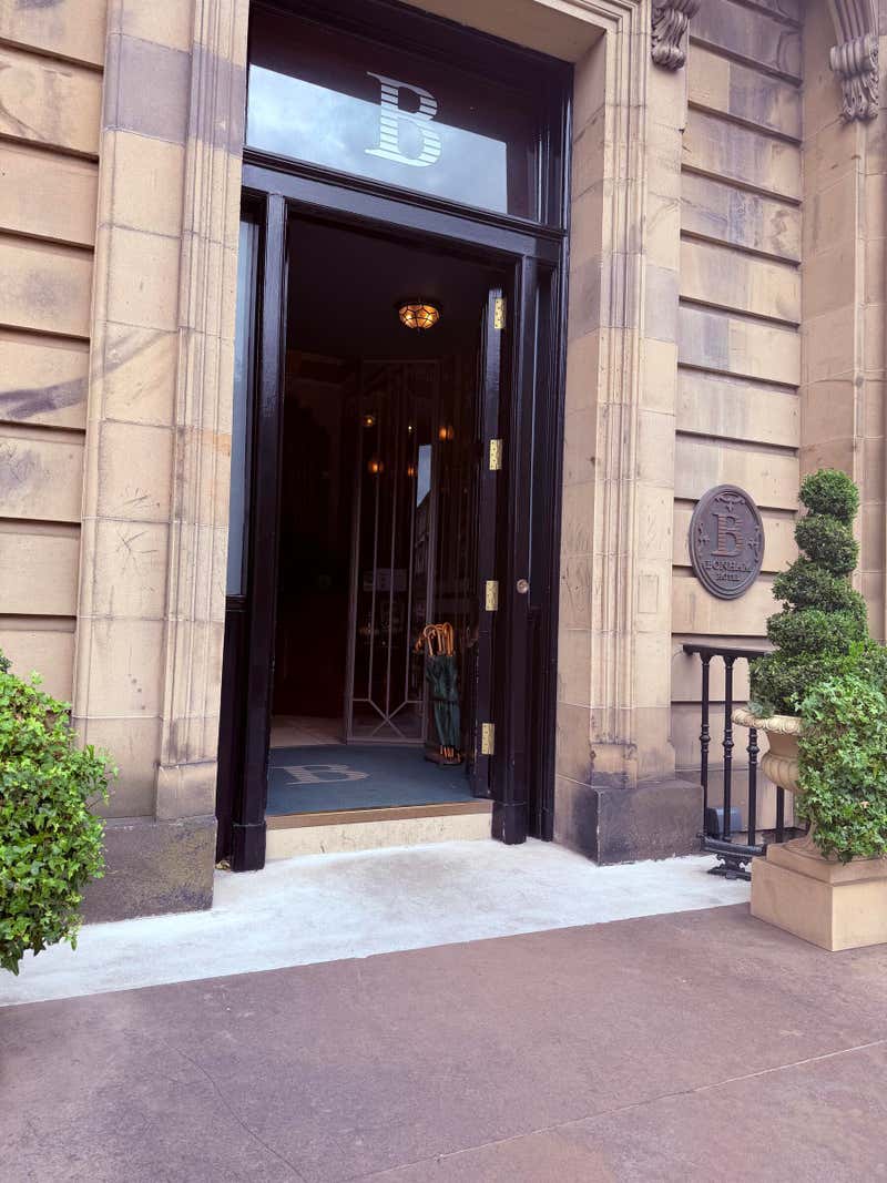 The entrance to the Bonham
