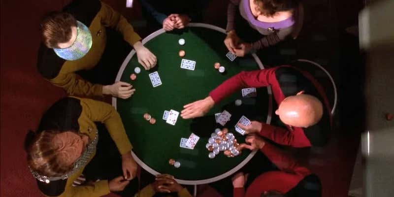 The poker game - crew as family