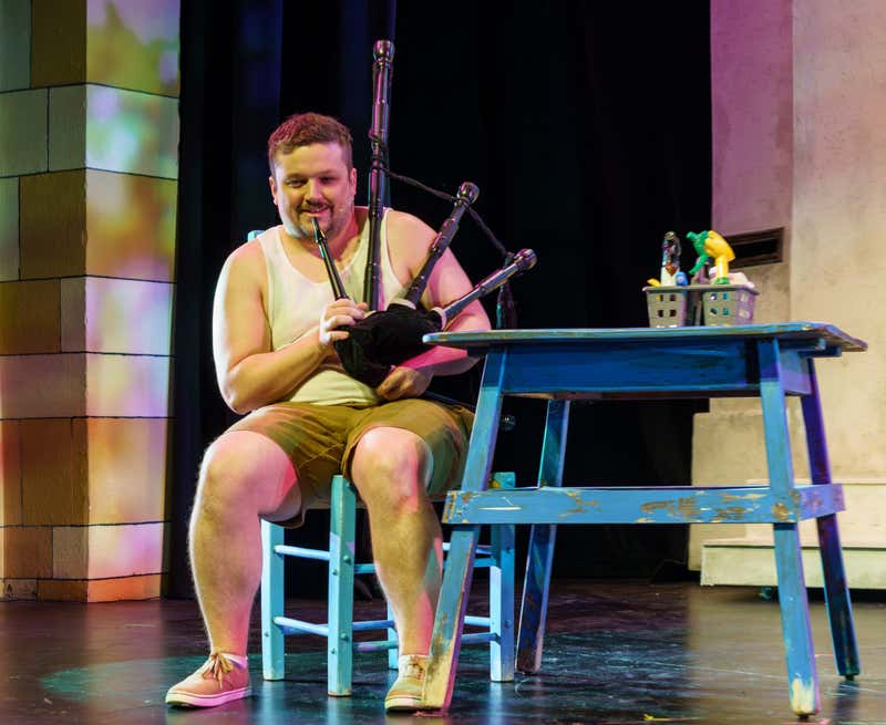 Ian Eddy as Pepper in Mamma Mia