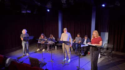Rehearsal at the Firehall Theatre