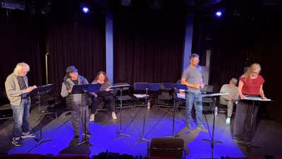 Rehearsal at the Firehall Theatre