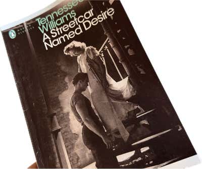 Joel's Penguin Modern Classics copy of A Streetcar Named Desire by Tennessee Williams