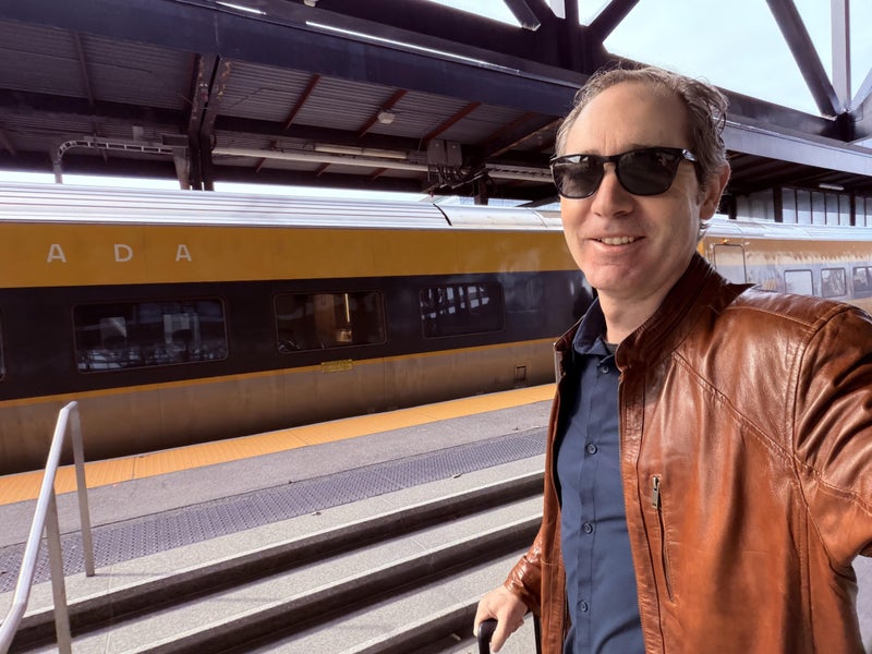 Catching the VIA Rail to Ottawa