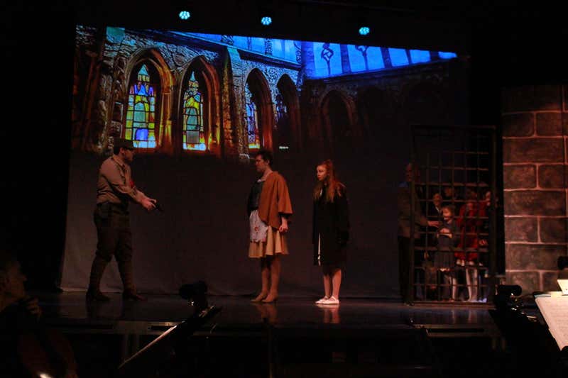 Taylor Cole as Maria in The Sound of Music