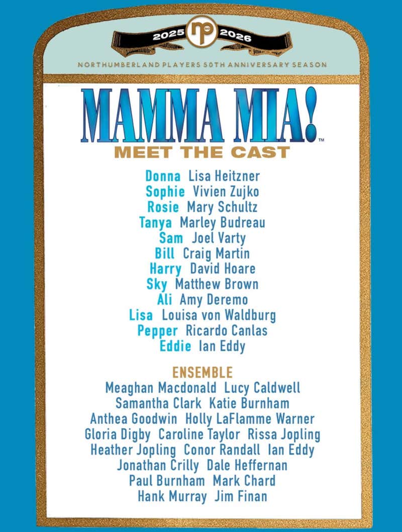 Mamma Mia cast announcement