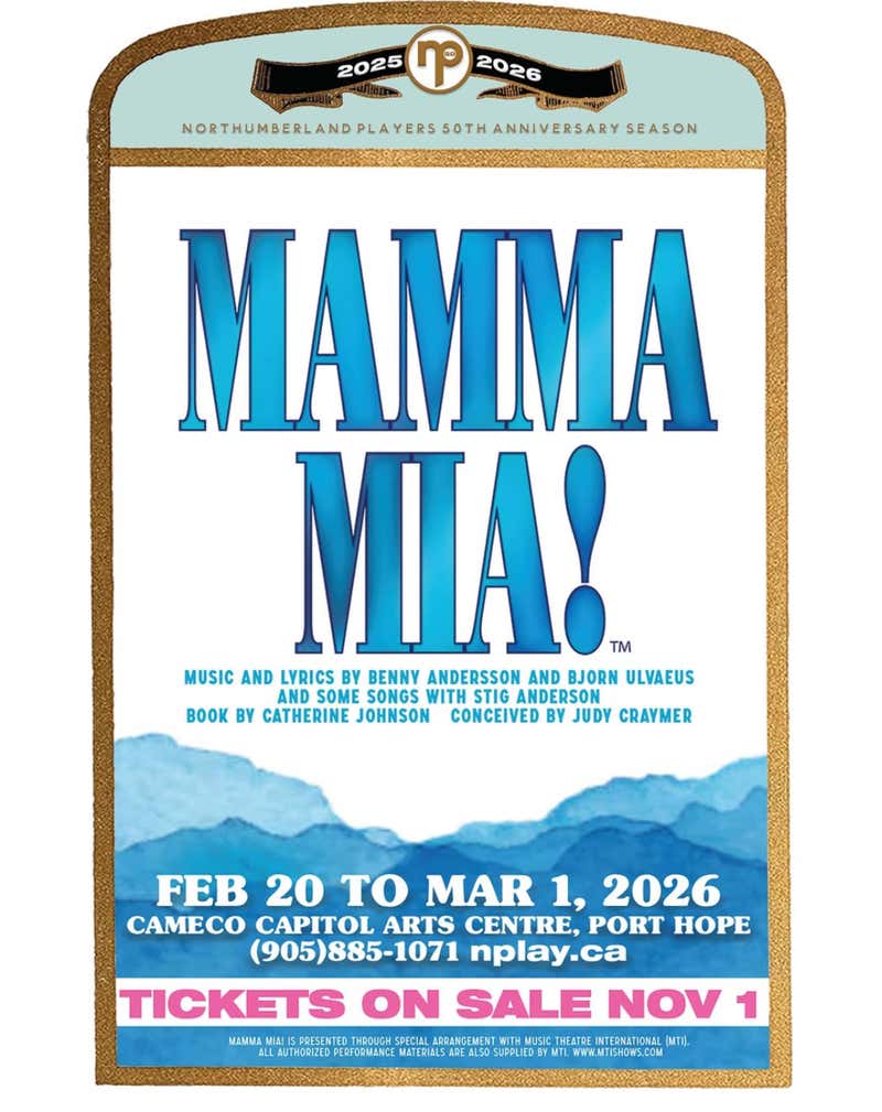 Mamma Mia, presented by the Northumberland Players